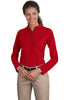 Port Authority® Ladies Long Sleeve Silk Touch Polo.  L500LS"