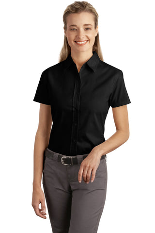Port Authority® Ladies Short Sleeve Easy Care, Soil Resistant Shirt.  L507