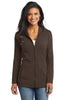 Port Authority® Ladies Modern Stretch Cotton Full-Zip Jacket. L519