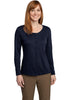 Port Authority&reg; Ladies Silk Touch Interlock Cardigan. L530"