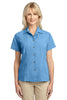 Port Authority® Ladies Patterned Easy Care Camp Shirt. L536