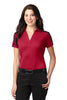 Port Authority® Ladies Silk Touch Performance Colorblock Stripe Polo. L547"