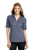 Port Authority® Ladies Oxford Pique Double Pocket Polo. L557