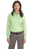 Port Authority® Ladies Long Sleeve Non-Iron Twill Shirt.  L638