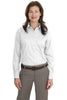 Port Authority® Ladies Long Sleeve Non-Iron Twill Shirt.  L638
