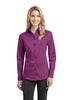 Port Authority® Ladies Stretch Poplin Shirt. L646