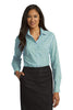 Port Authority® Ladies Long Sleeve Gingham Easy Care Shirt. L654