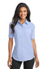 Port Authority® Ladies Short Sleeve SuperPro Oxford Shirt. L659"