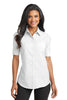 Port Authority® Ladies Short Sleeve SuperPro Oxford Shirt. L659"