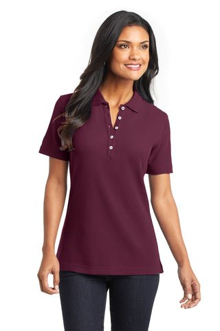 Port Authority® Ladies EZCotton Pique Polo. L800"