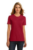 Port & Company® Ladies Essential 100% Organic Ring Spun Cotton T-Shirt. LPC150ORG