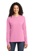 Port & Company® Ladies Long Sleeve 5.4-oz 100% Cotton T-Shirt. LPC54LS