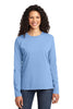 Port & Company® Ladies Long Sleeve 5.4-oz 100% Cotton T-Shirt. LPC54LS
