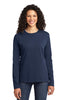 Port & Company® Ladies Long Sleeve 5.4-oz 100% Cotton T-Shirt. LPC54LS