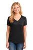 Port & Company® Ladies 5.4-oz 100% Cotton V-Neck T-Shirt. LPC54V