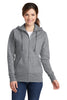 Port & Company® Ladies Classic Full-Zip Hooded Sweatshirt. LPC78ZH