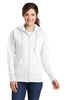 Port & Company® Ladies Classic Full-Zip Hooded Sweatshirt. LPC78ZH
