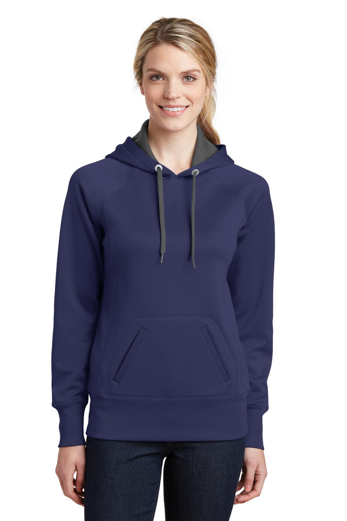 Sport-Tek® Ladies Tech Fleece Hooded Sweatshirt.  LST250