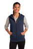 Sport-Tek® Ladies Hooded Fleece Vest. LST268