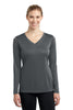 Sport-Tek® Ladies Long Sleeve PosiCharge Competitor" V-Neck Tee. LST353LS"