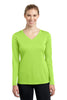 Sport-Tek® Ladies Long Sleeve PosiCharge Competitor" V-Neck Tee. LST353LS"