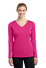 Sport-Tek® Ladies Long Sleeve PosiCharge Competitor" V-Neck Tee. LST353LS"
