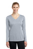 Sport-Tek® Ladies Long Sleeve PosiCharge Competitor" V-Neck Tee. LST353LS"