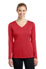 Sport-Tek® Ladies Long Sleeve PosiCharge Competitor" V-Neck Tee. LST353LS"