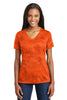 Sport-Tek® Ladies CamoHex V-Neck Tee. LST370