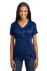 Sport-Tek® Ladies CamoHex V-Neck Tee. LST370
