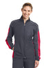 Sport-Tek® Ladies Piped Colorblock Wind Jacket. LST61