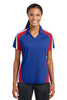 Sport-Tek® Ladies Tricolor Micropique Sport-Wick®Polo. LST654