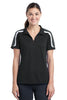 Sport-Tek® Ladies Tricolor Shoulder Micropique Sport-Wick® Polo. LST658