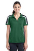 Sport-Tek® Ladies Tricolor Shoulder Micropique Sport-Wick® Polo. LST658