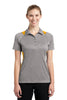 Sport-Tek® Ladies Heather Colorblock Contender Polo. LST665"