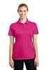 Sport-Tek® Ladies PosiCharge Active Textured Colorblock Polo. LST695"