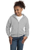 Hanes® - Youth Comfortblend® EcoSmart® Full-Zip Hooded Sweatshirt. P480
