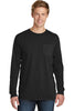Port & Company® Essential Pigment-Dyed Long Sleeve Pocket Tee.  PC099LSP