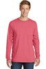Port & Company® Essential Pigment-Dyed Long Sleeve Pocket Tee.  PC099LSP