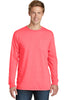 Port & Company® Essential Pigment-Dyed Long Sleeve Pocket Tee.  PC099LSP