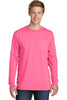 Port & Company® Essential Pigment-Dyed Long Sleeve Pocket Tee.  PC099LSP