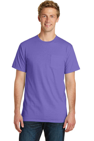 Port & Company® Essential Pigment-Dyed Pocket Tee.  PC099P