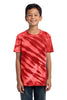 Port & Company® - Youth Essential Tiger Stripe Tie-Dye Tee. PC148Y