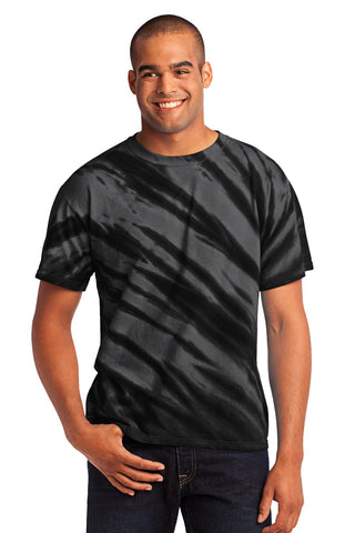 Port & Company® - Essential Tiger Stripe Tie-Dye Tee. PC148