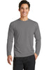 Port & Company® Long Sleeve Essential Blended Performance Tee. PC381LS