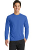 Port & Company® Long Sleeve Essential Blended Performance Tee. PC381LS