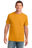 Port & Company® 5.4-oz 100% Cotton Pocket T-Shirt. PC54P