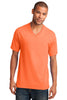 Port & Company® 5.4-oz 100% Cotton V-Neck T-Shirt. PC54V