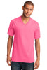 Port & Company® 5.4-oz 100% Cotton V-Neck T-Shirt. PC54V