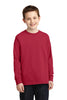 Port & Company® Youth Long Sleeve 5.4-oz 100% Cotton T-Shirt. PC54YLS